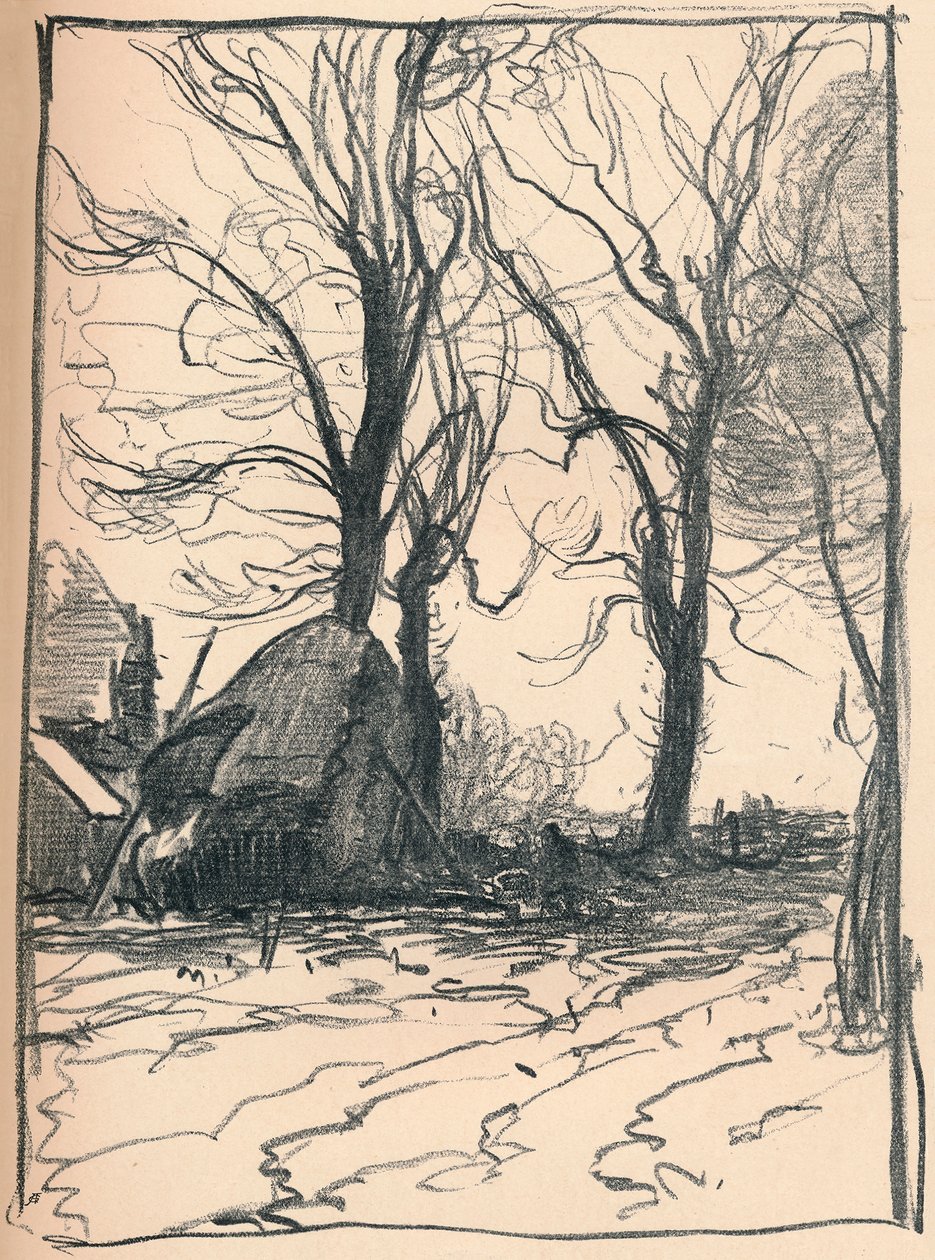 Ağaçların İncelenmesi, Sompting, Sussex, 19. yüzyıl by Frank Mura