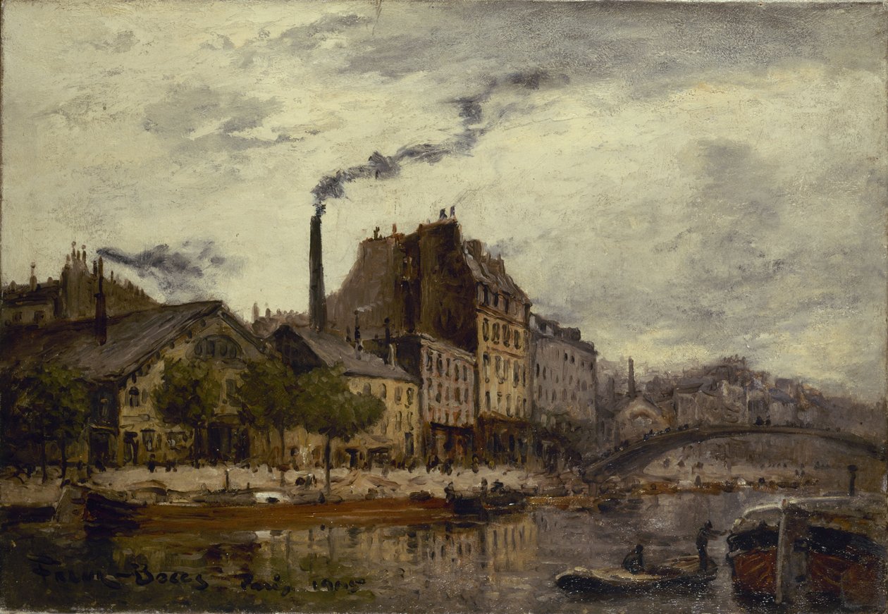 Valmy Rıhtımı, 1905 by Frank Myers Boggs