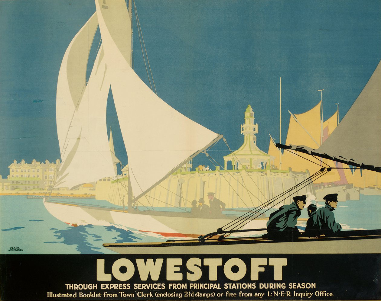 Lowestoft (renkli taş) by Frank Newbould