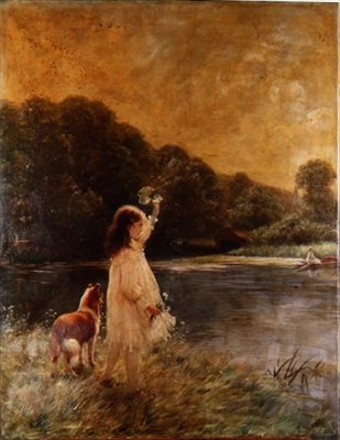 Görüşte, c.1900 by Frank Percy Wild
