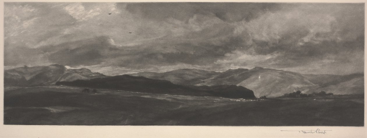 Shap Fells, c.1902 by Frank Short