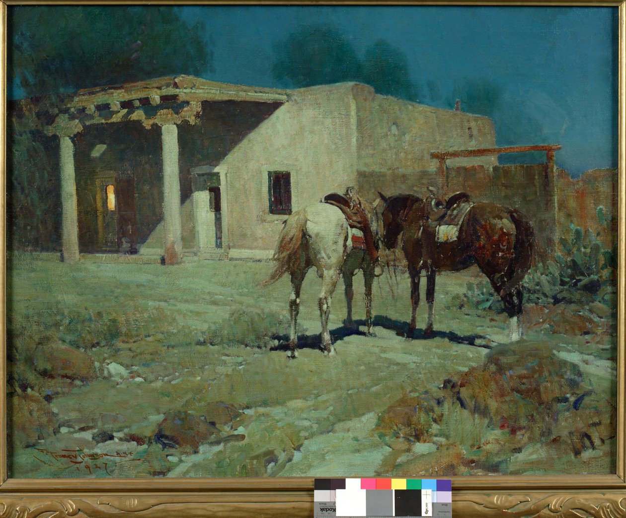 Güney Gecesi, 1927 by Frank Tenney Johnson