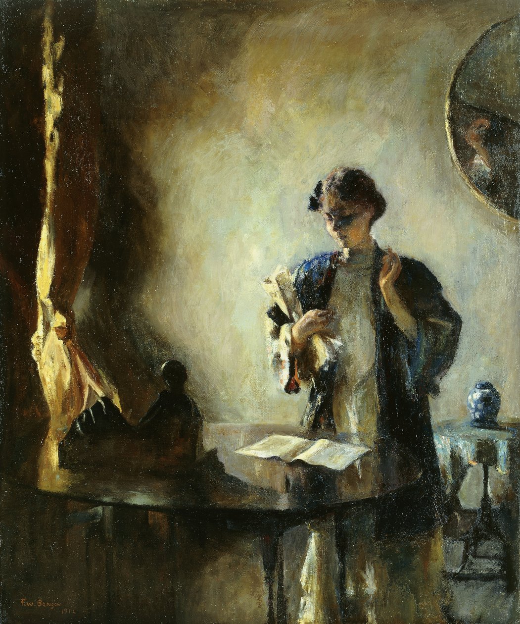 İç mekan by Frank Weston Benson