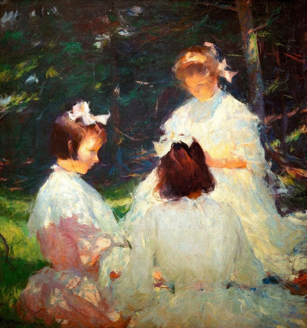 ormandaki çocuklar by Frank Weston Benson