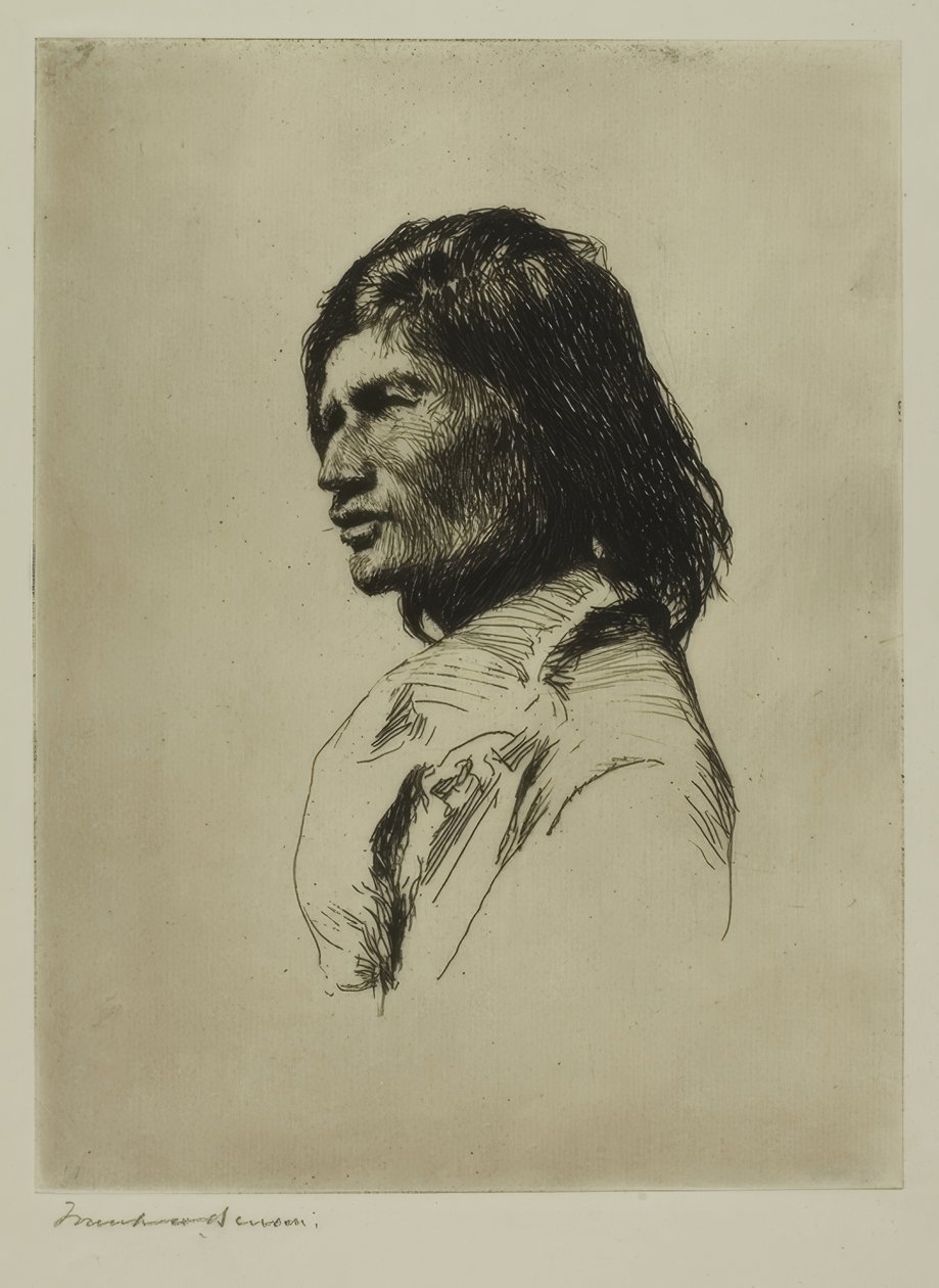 Nascaupée Kızılderilileri by Frank Weston Benson