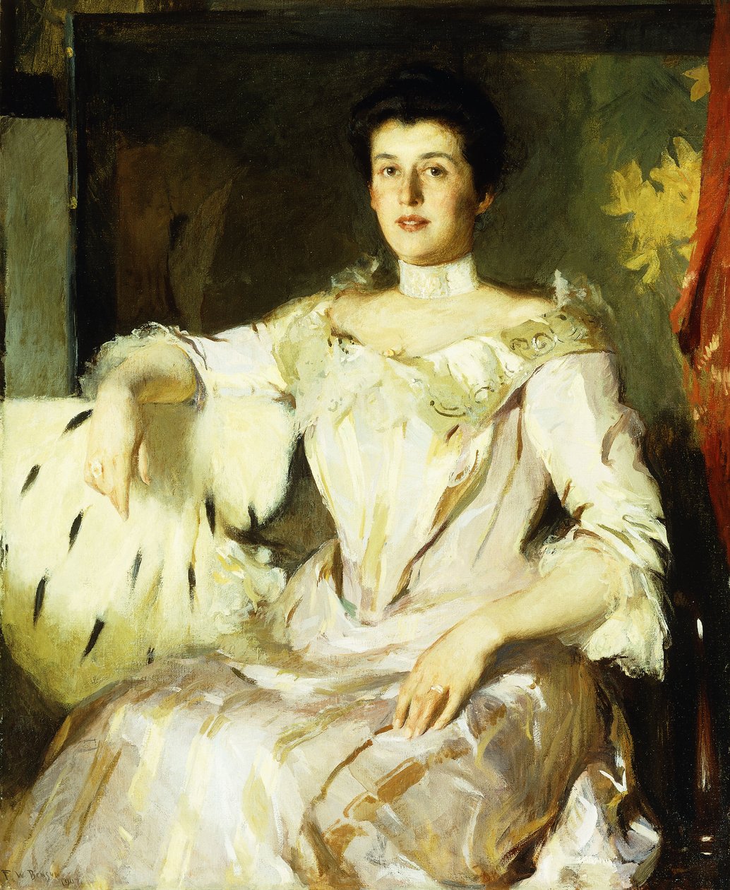 Bir Bayan Portresi by Frank Weston Benson