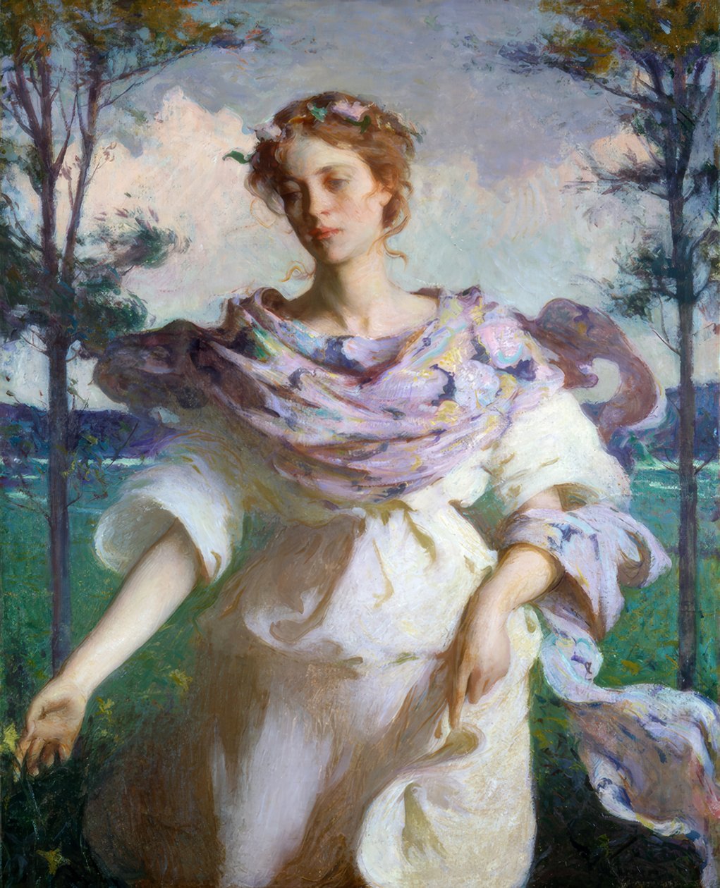 yaz by Frank Weston Benson