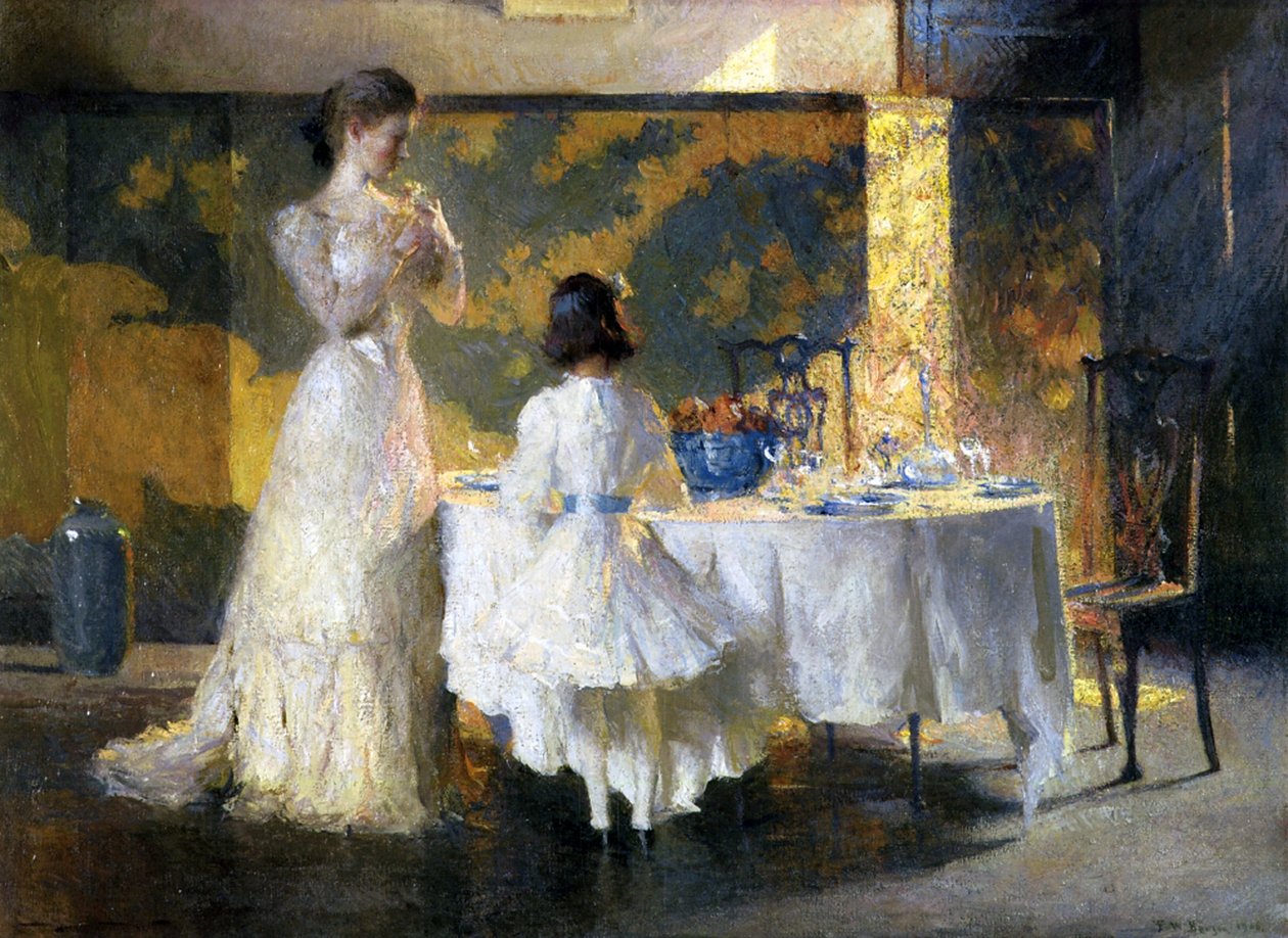 Sanatçının Kızları by Frank Weston Benson
