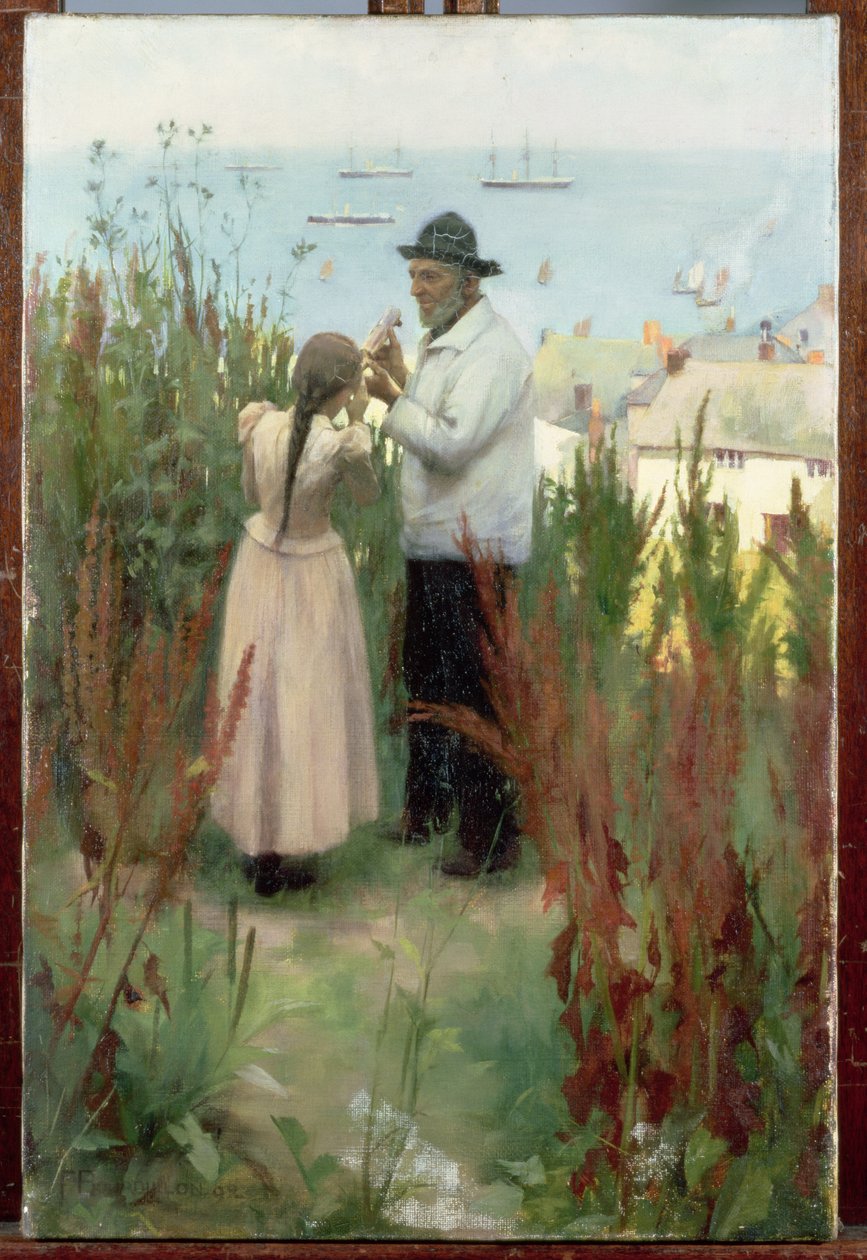 Limanın Karşısı, 1892 by Frank Wright Bourdillon