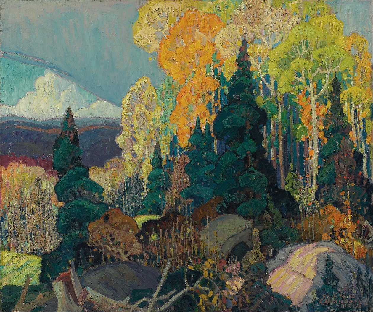 Sonbahar Yamacı by Franklin Carmichael