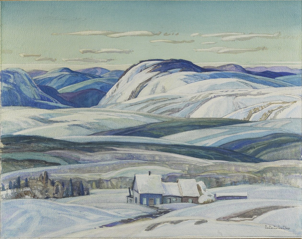 Tilkynningin, 15101515 by Franklin Carmichael