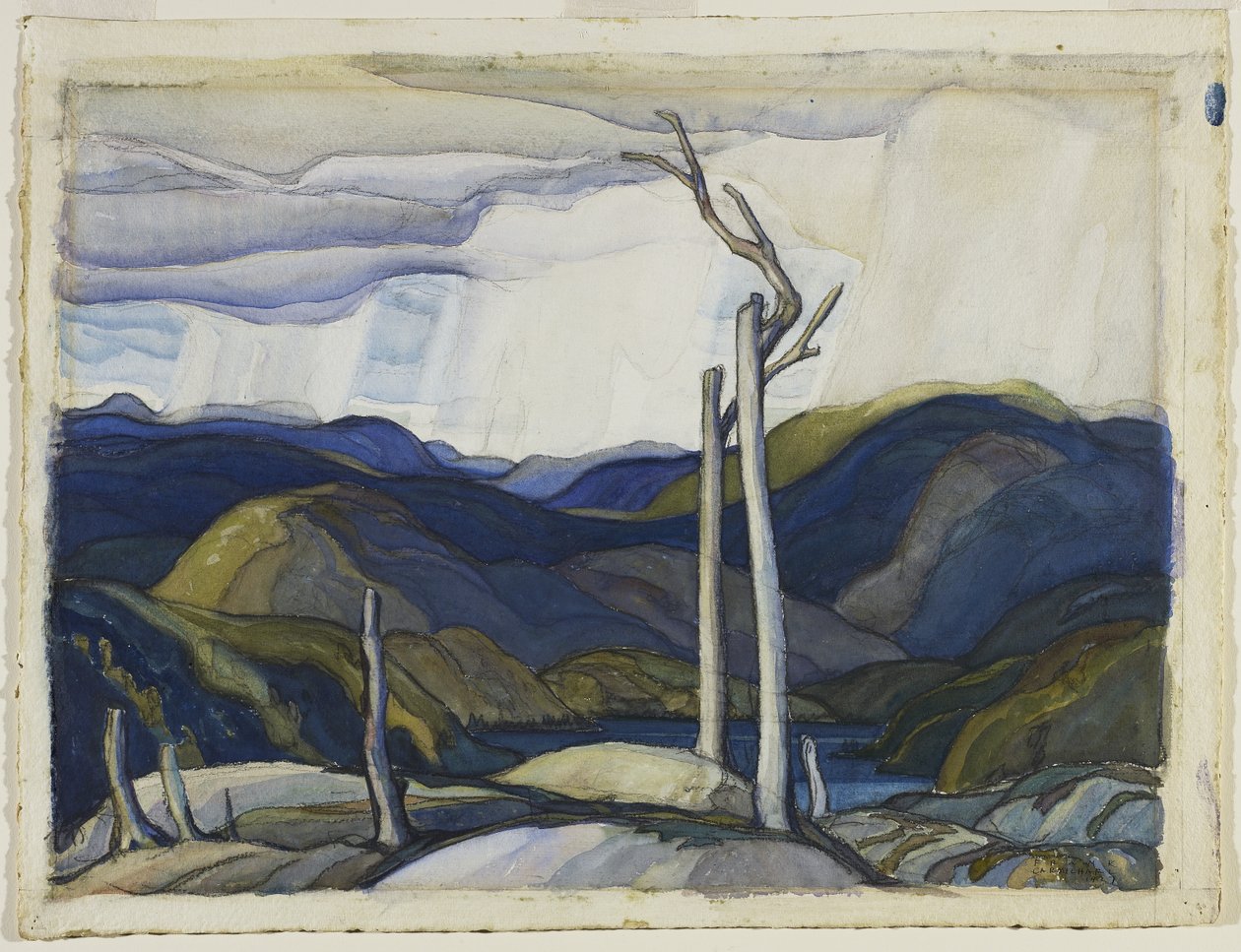 Kar Bulutları by Franklin Carmichael