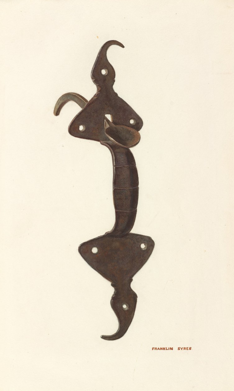 Kapı mandalı by Franklyn Syres
