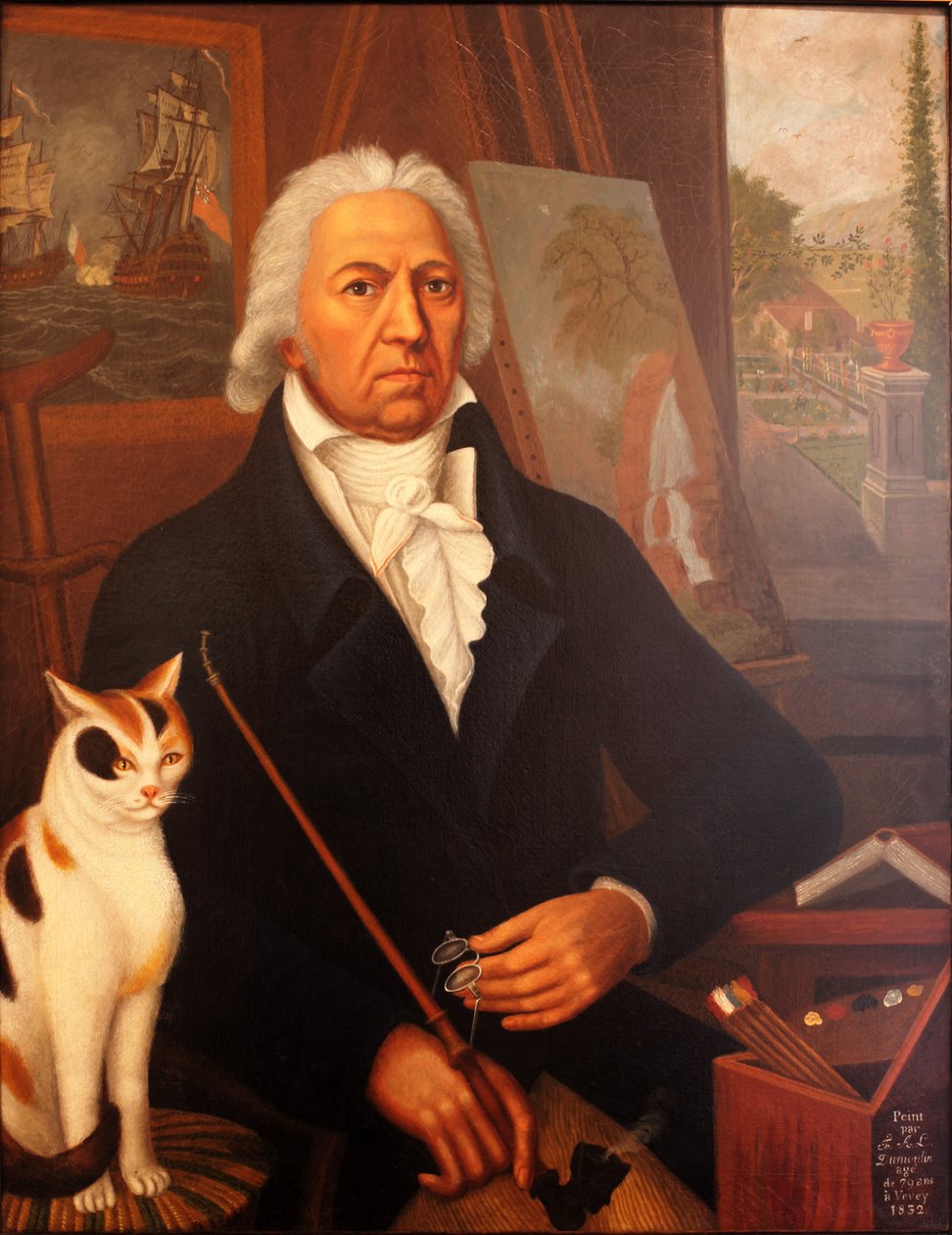 otoportre by François Aimé Louis Dumoulin