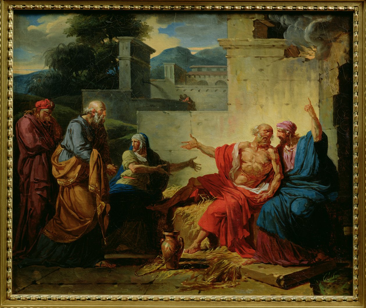 Karısı Tarafından Azarlanan İş, c.1790 by François André Vincent