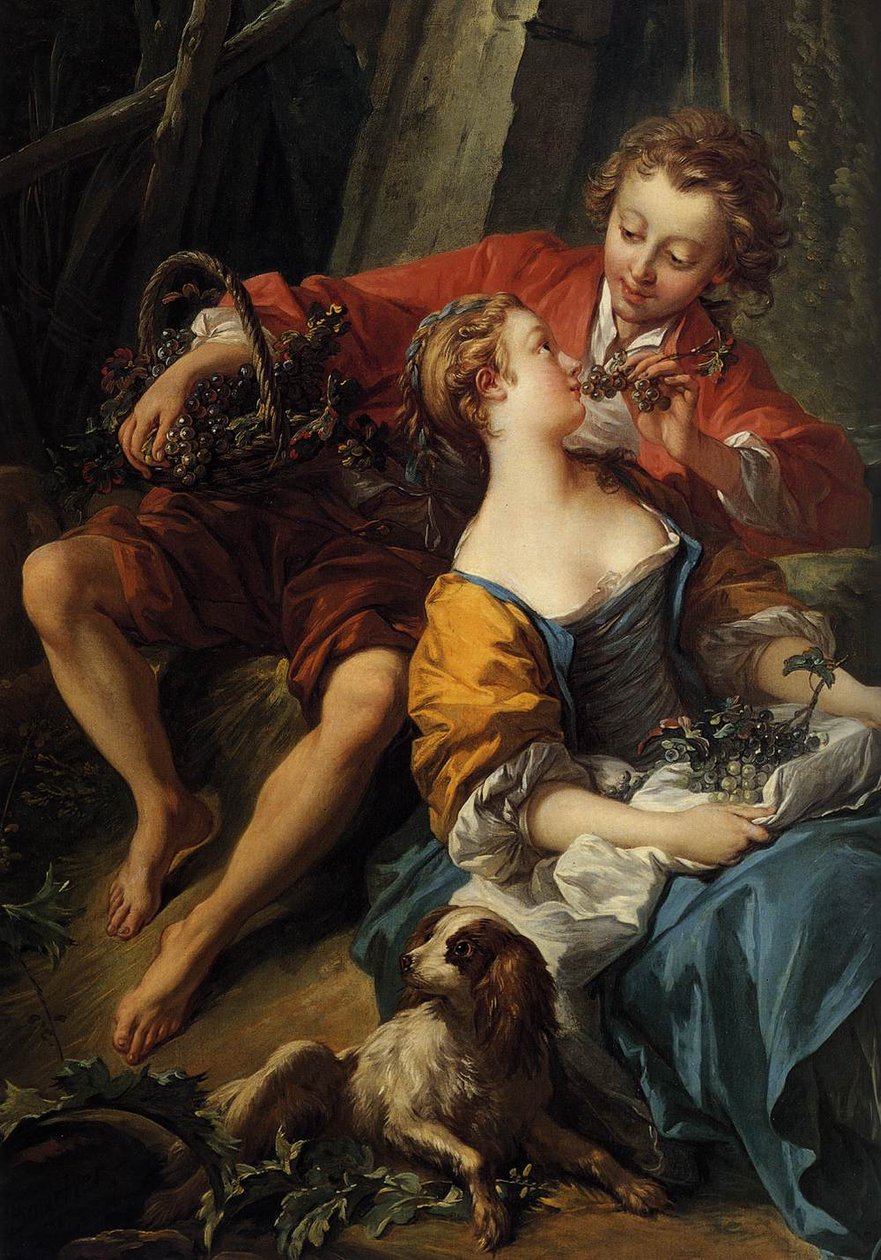 Bir Sonbahar Pastoral by François Boucher