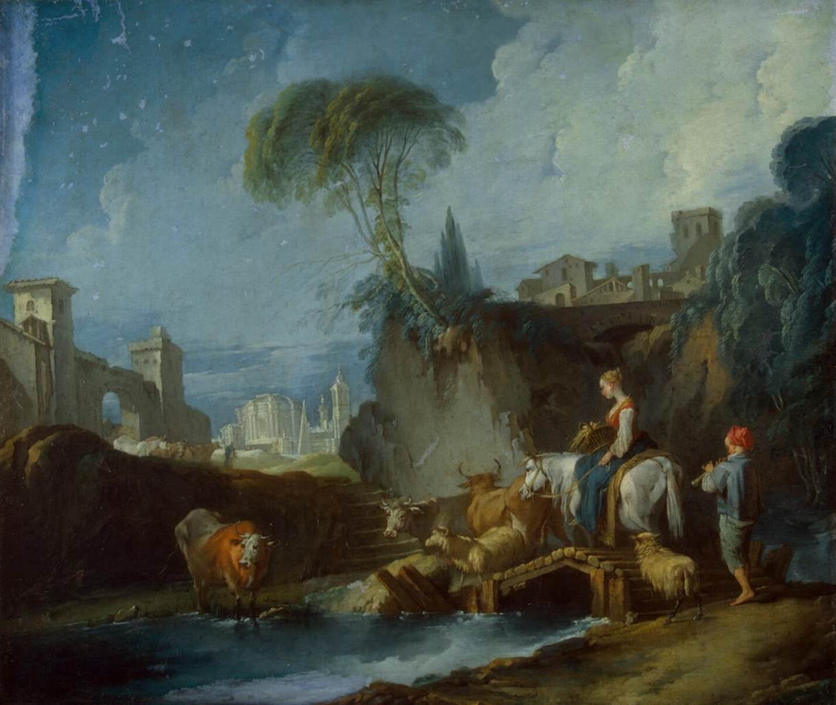 Köprüyü Geçmek by François Boucher