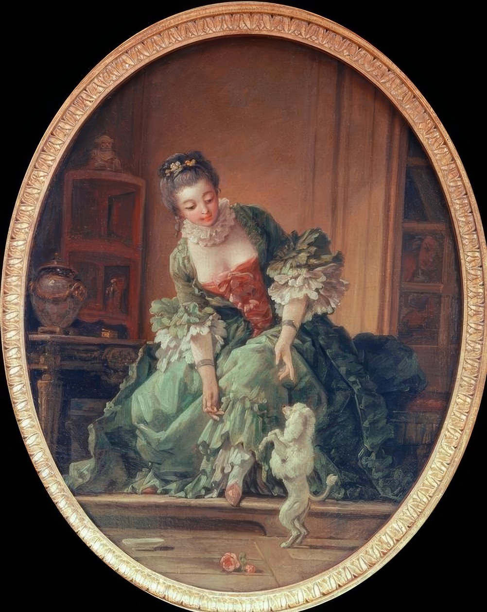 uysal köpek by François Boucher