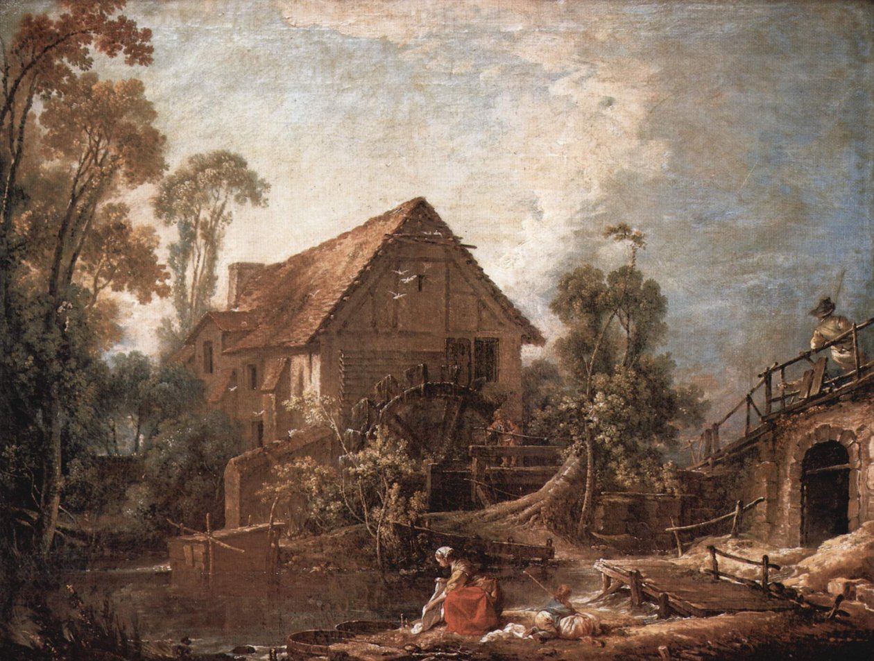 Değirmen by François Boucher