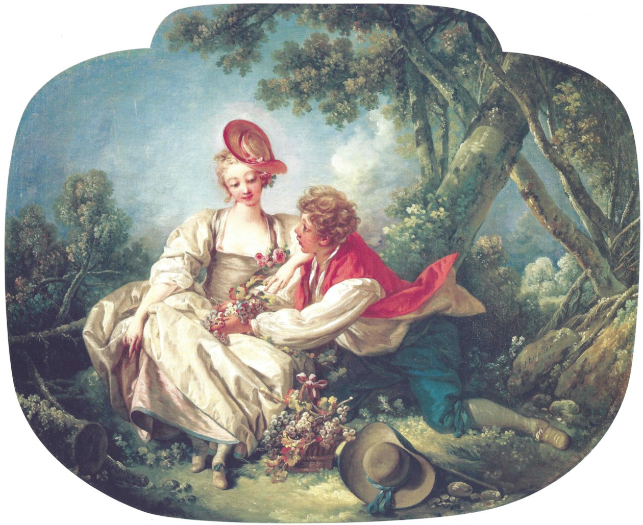 dört mevsim: sonbahar by François Boucher