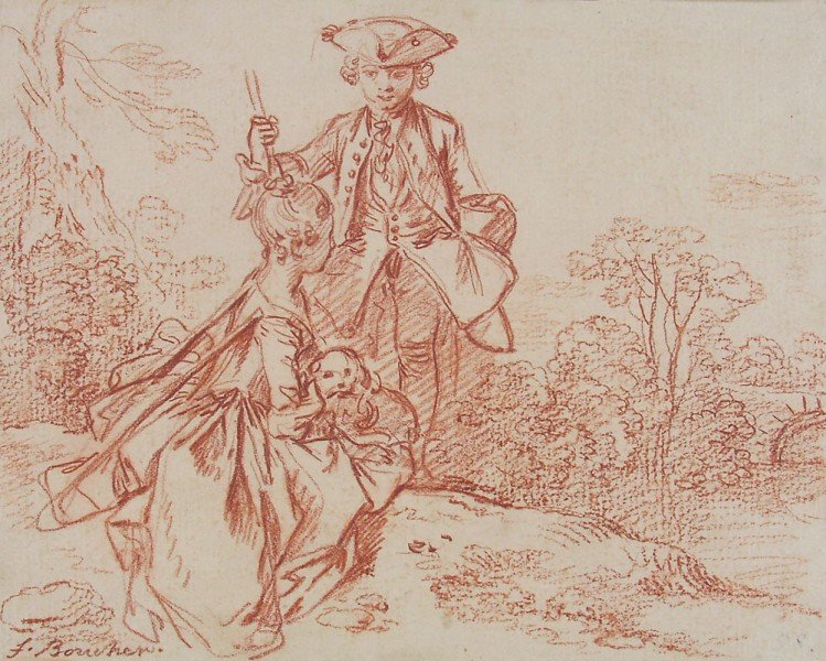 cesur parti by François Boucher
