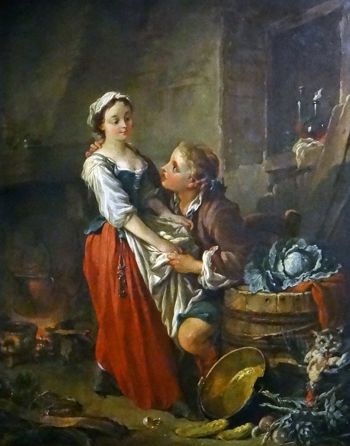 güzel aşçı by François Boucher