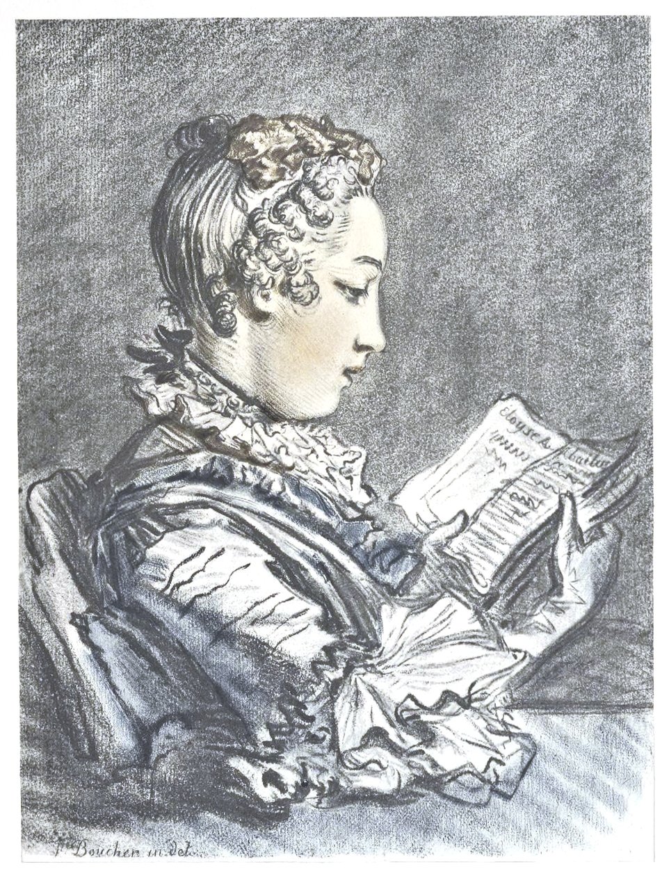 okuma ışığı by François Boucher