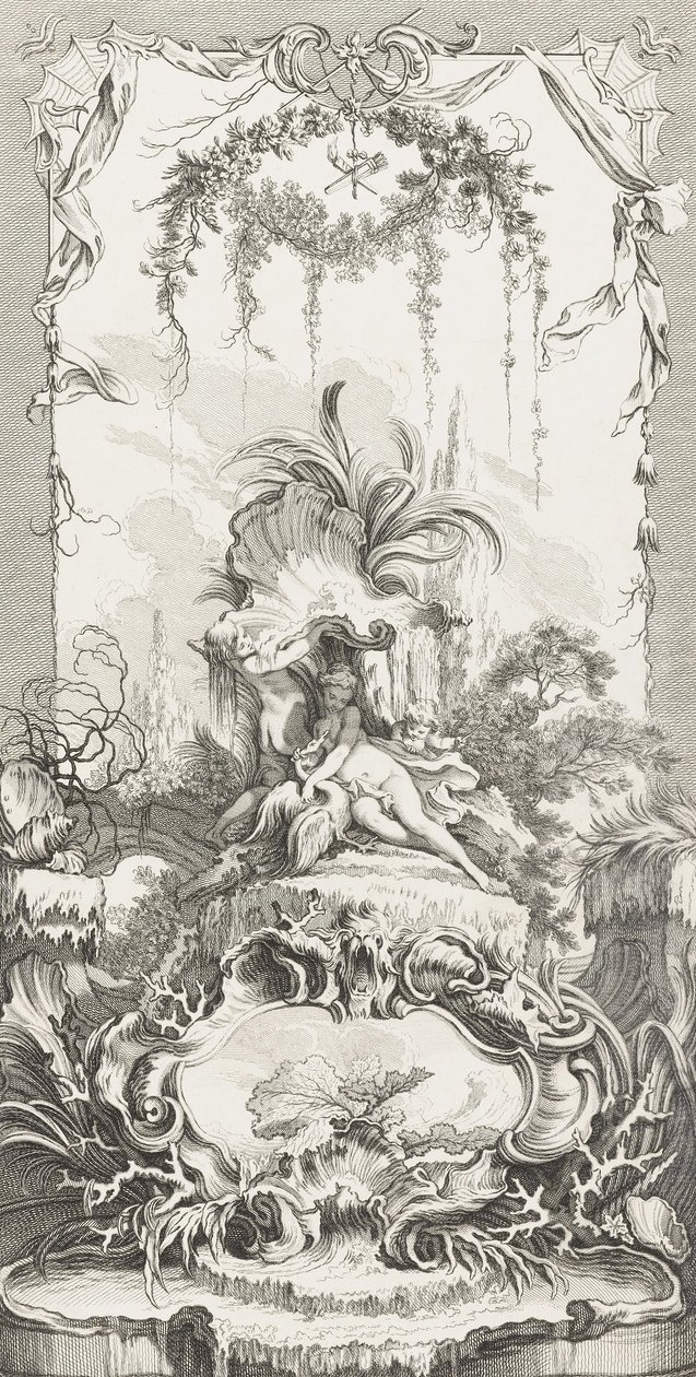 Ekranlar İçin Yeni Parçalarda Leda (Ekranlar İçin Yeni Konseptler) by François Boucher