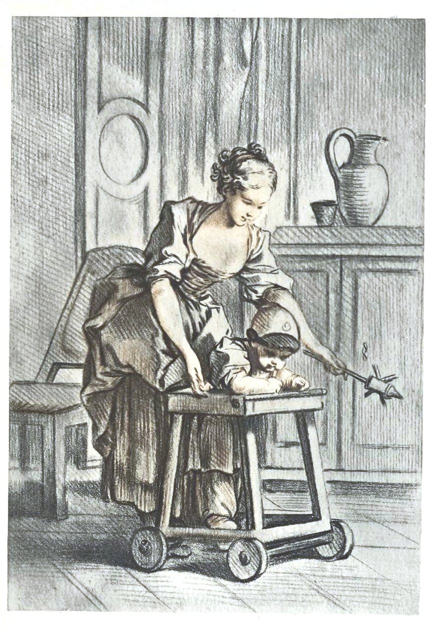tekerlekli araba by François Boucher