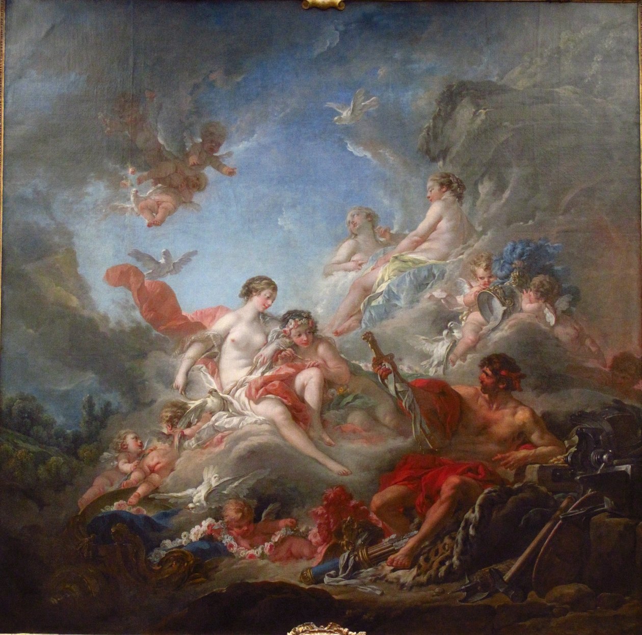 Vulcan demirhaneleri by François Boucher