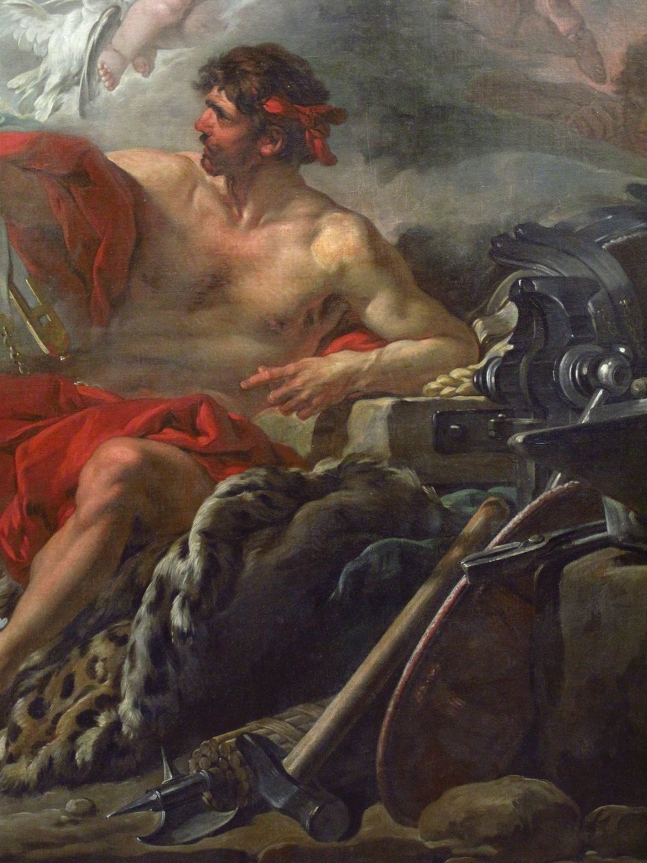 Vulcan demirhaneleri by François Boucher