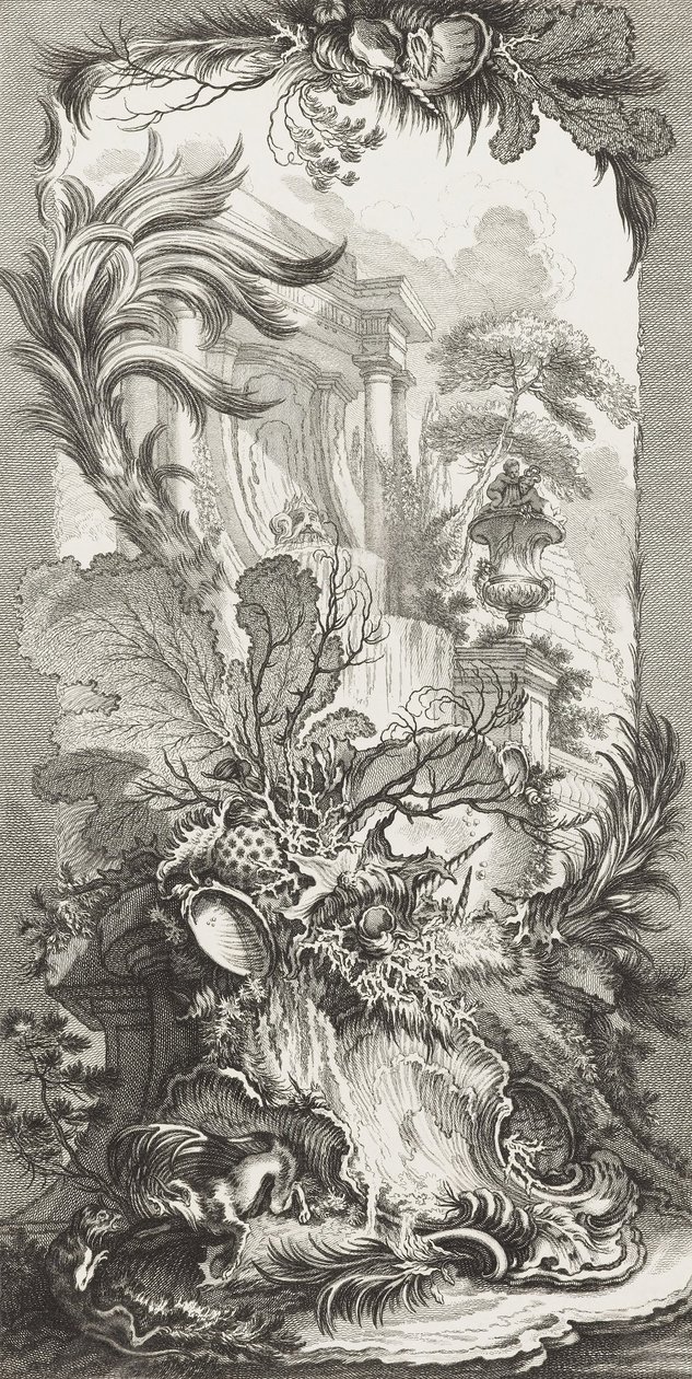 Ekranlar için Yeni Parçalarda Rokoko Tasarımı (Rokoko Tasarımı) (Ekranlar için Yeni Konseptler) by François Boucher