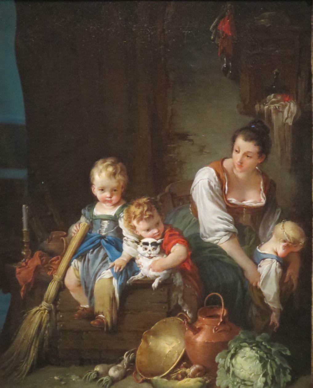 Güzel Köylü Kadın by François Boucher
