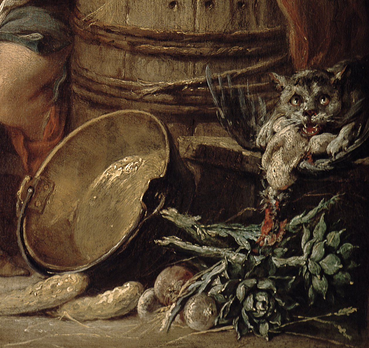 Güzel Mutfak Hizmetçisi (239932 detayı) by François Boucher
