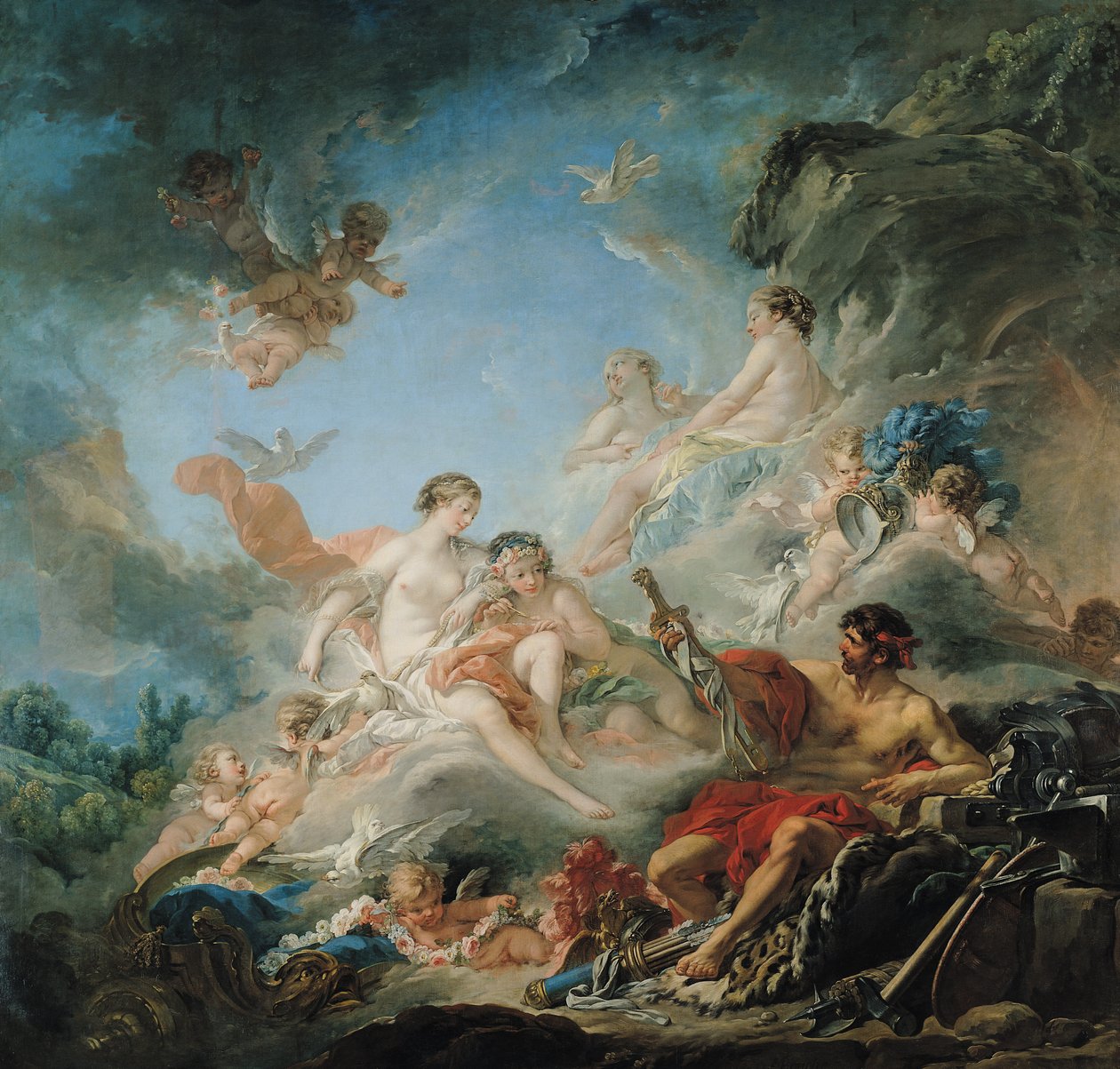 The Forge of Vulcan veya Vulcan, Aeneas