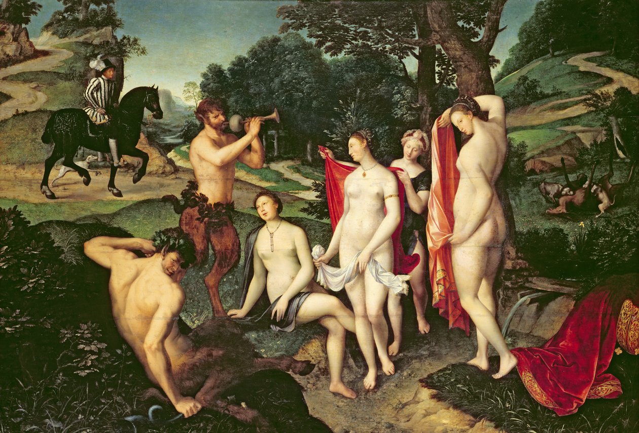 Diana Banyosu, 1558-59 by François Clouet