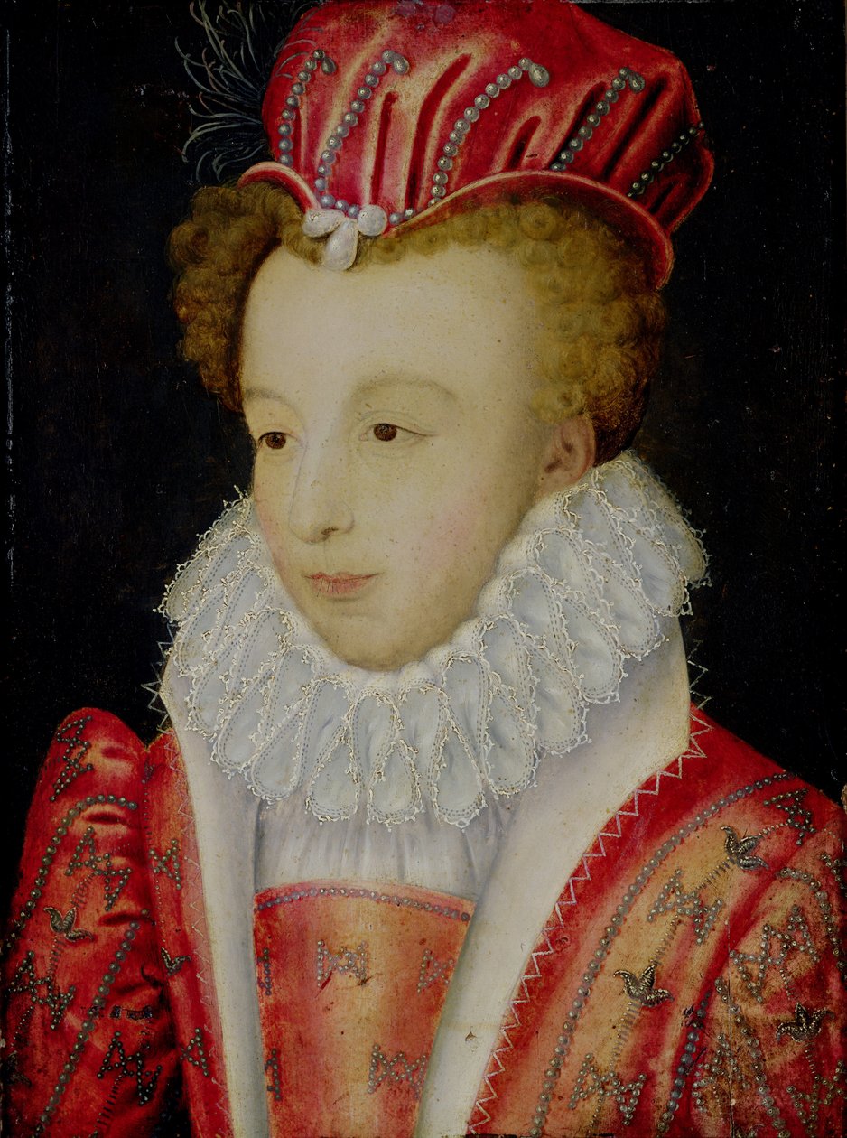 Marguerite de Valois (1553-1615) c.1572 by François Clouet