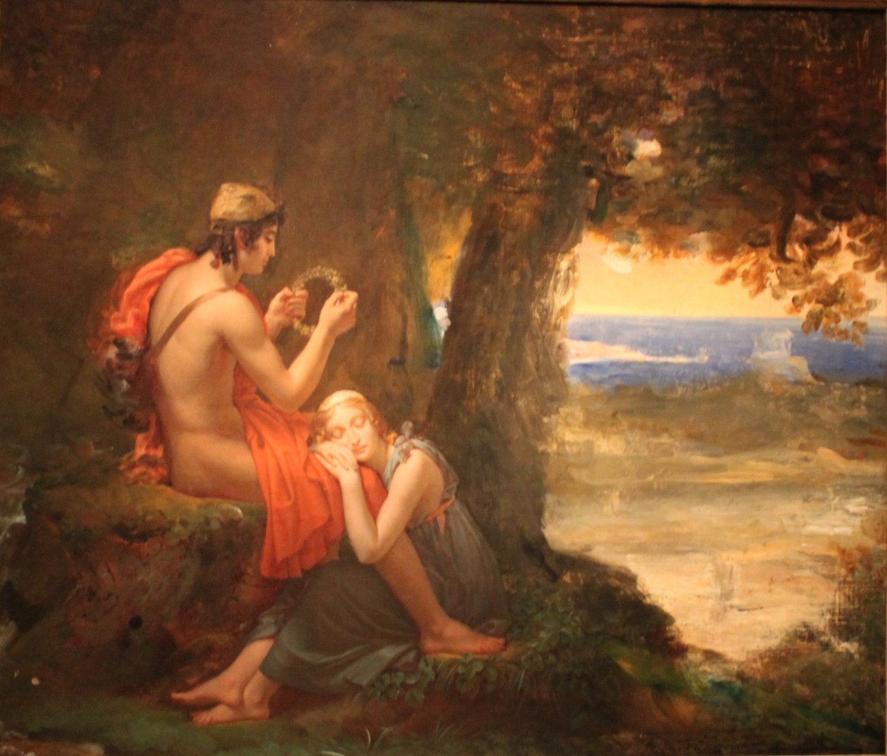 Daphnis ve Chloe by Baron François Pascal Simon Gérard