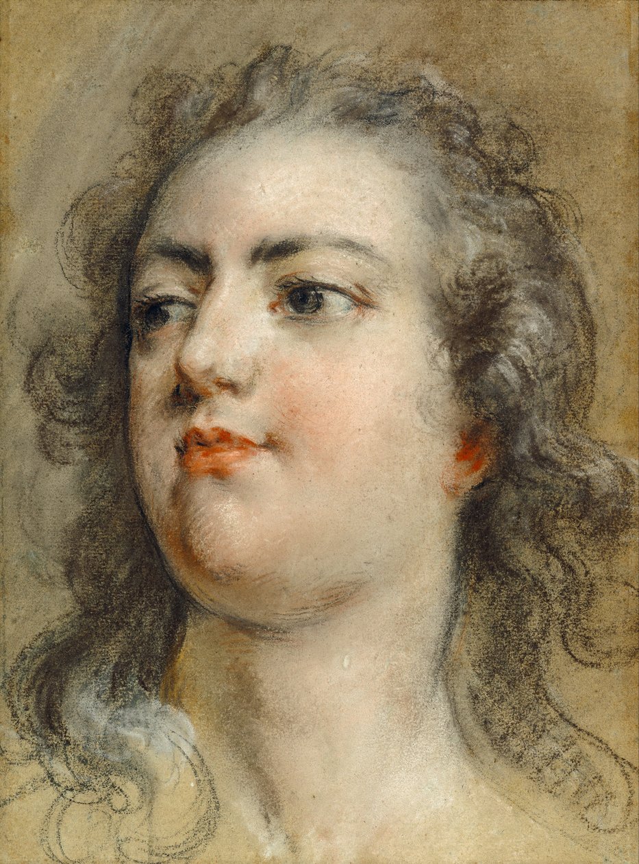 Kral Louis XV Başkanı by François Le Moyne