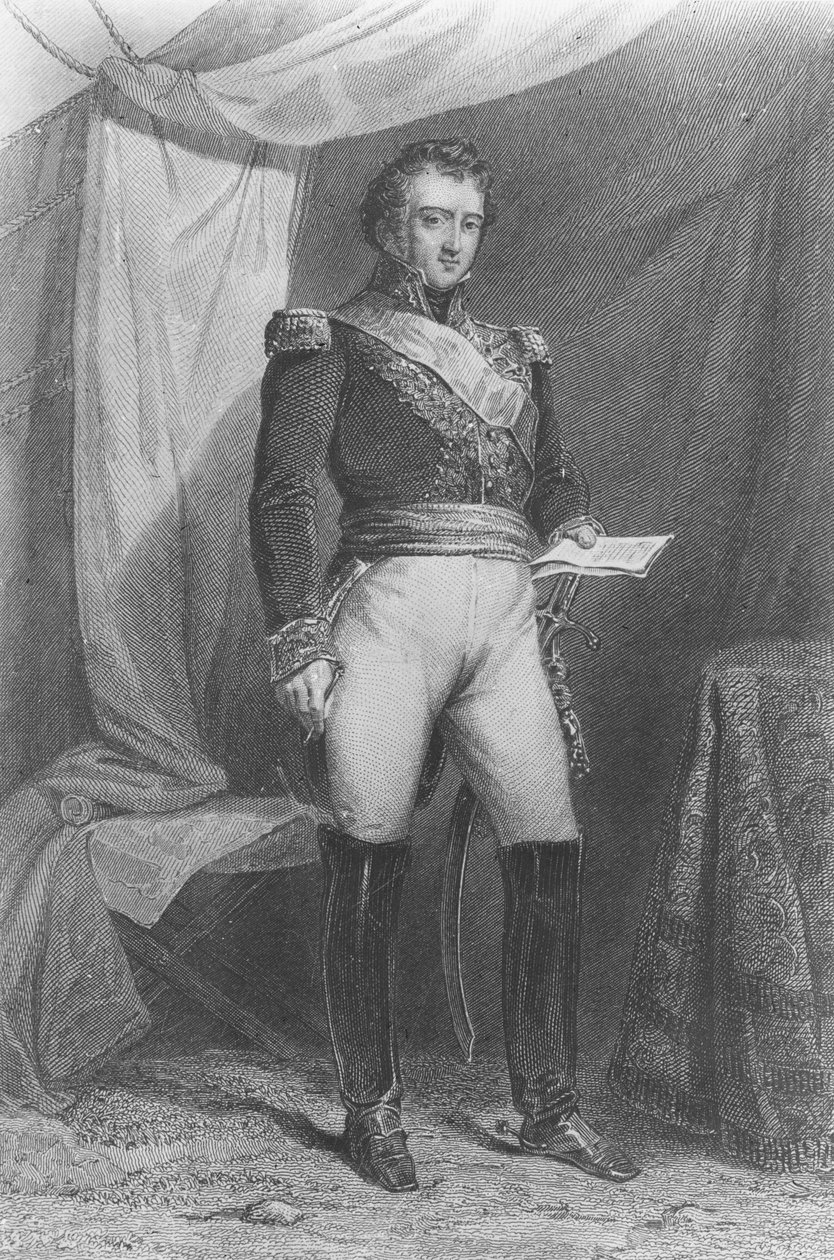 Louis-Auguste-Victor, Kont de Ghaisnes de Bourmont by François Pigeot
