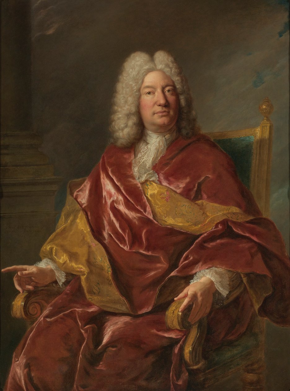 Bir Adamın Portresi by Jean François de Troy
