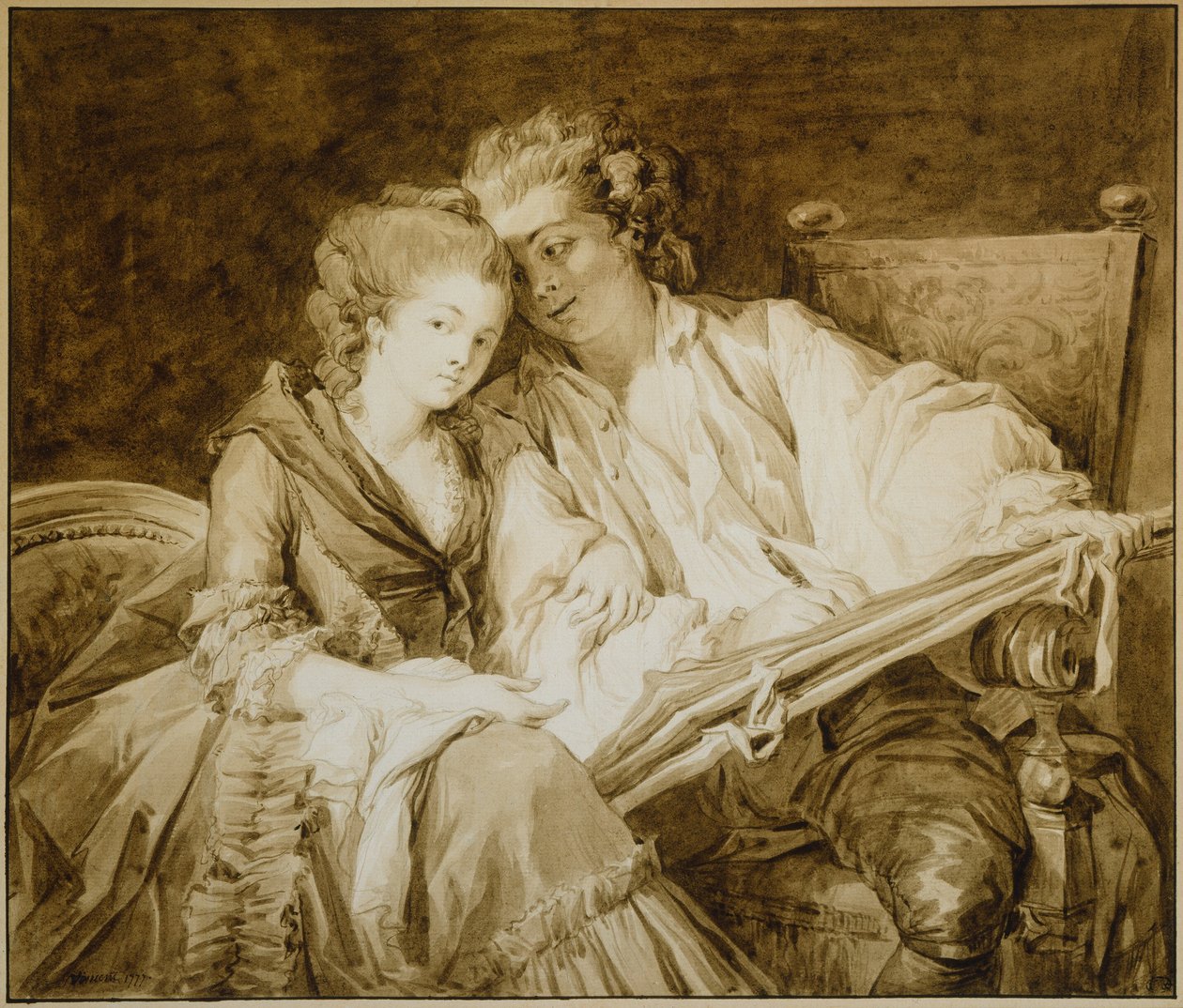 Çizim Dersi by François André Vincent