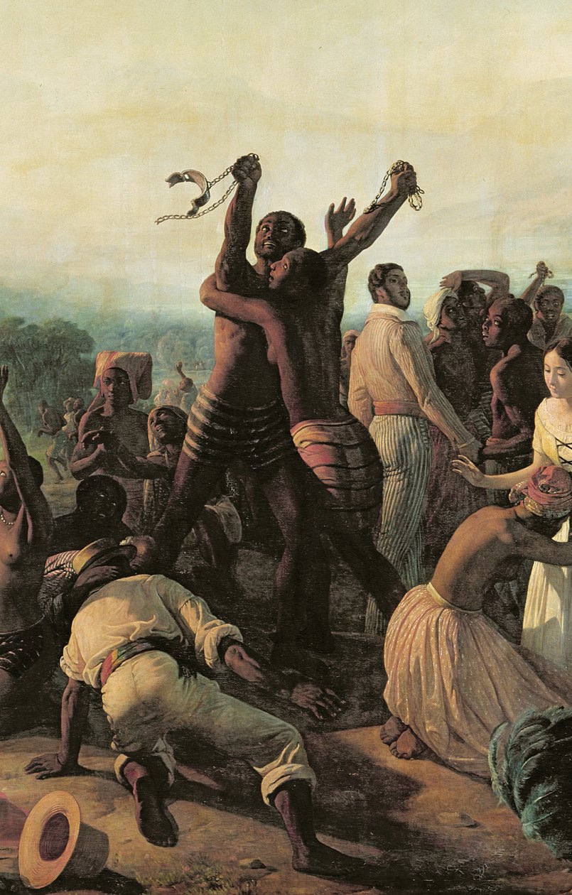 Fransız Kolonilerinde Köleliğin Kaldırılması Bildirisi, 23 Nisan 1848, 1849 by François Auguste Biard