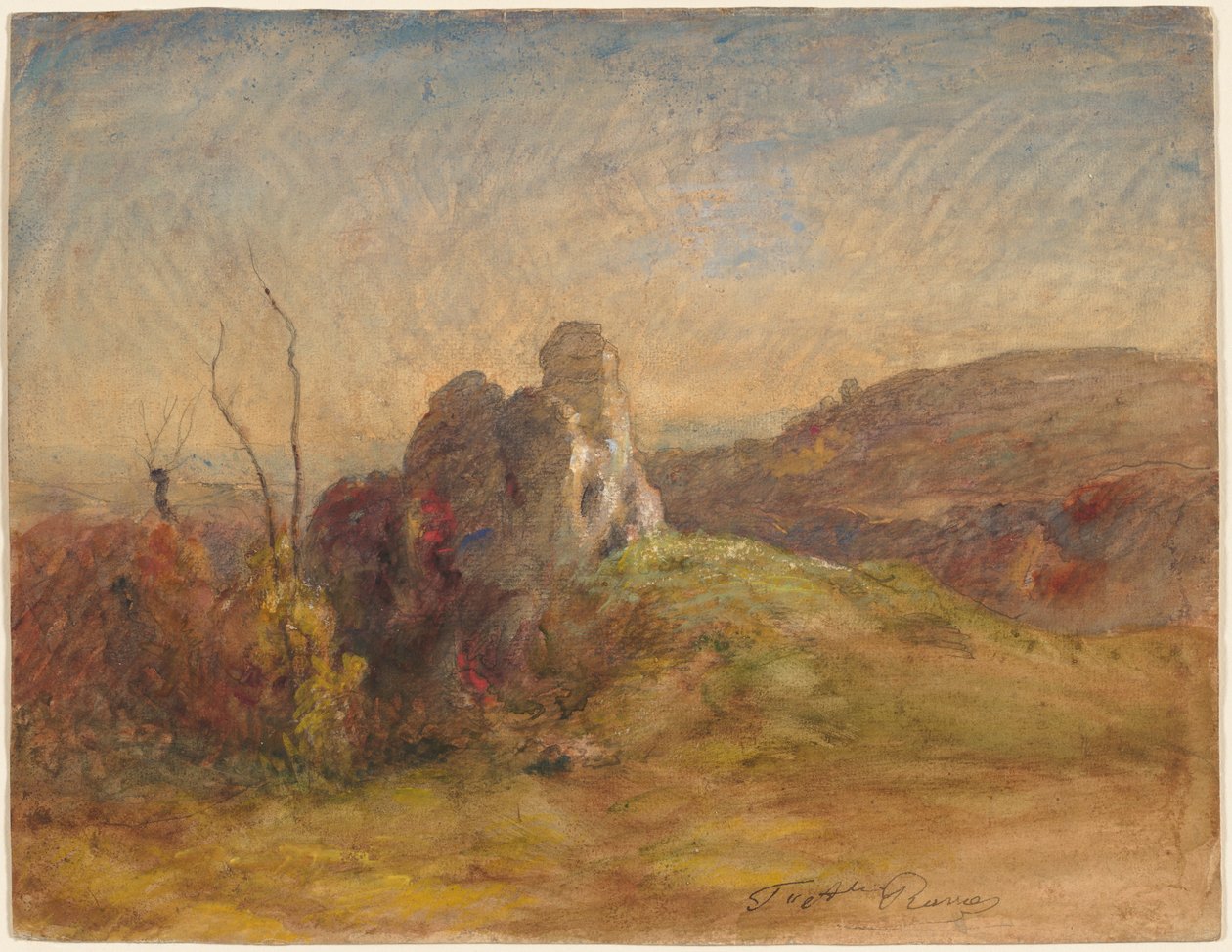 Manzara by François Auguste Ravier
