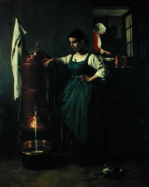 Bakır İçme Çeşmesi, 1861 by François Bonvin