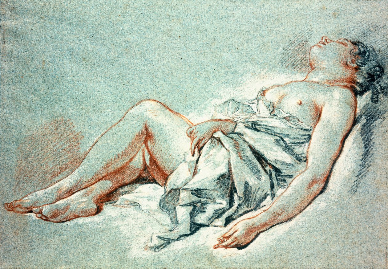 Uyuyan Kız, by François Boucher
