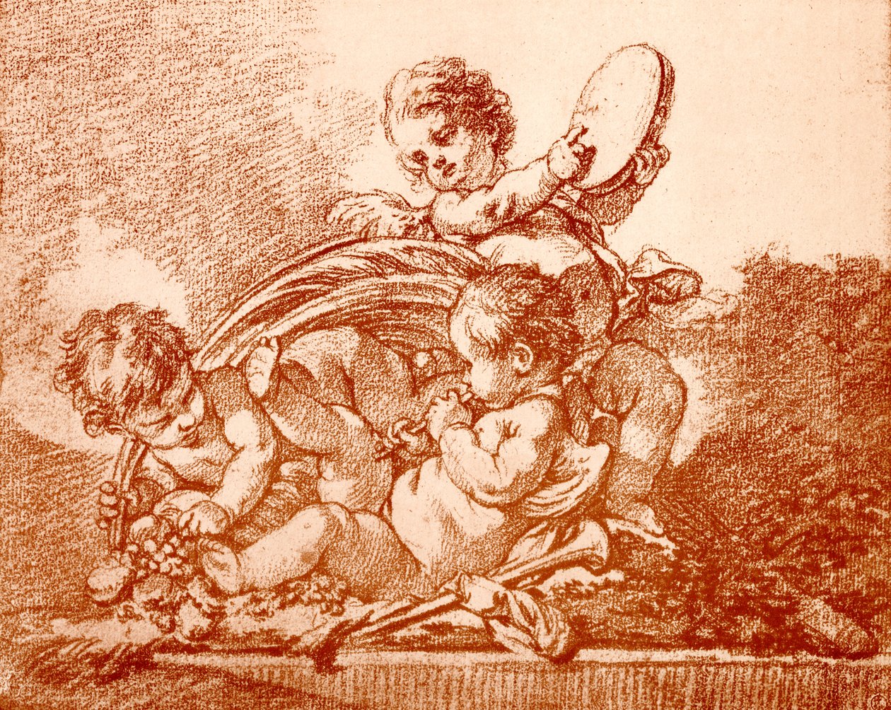 Sonbahar Alegori by François Boucher