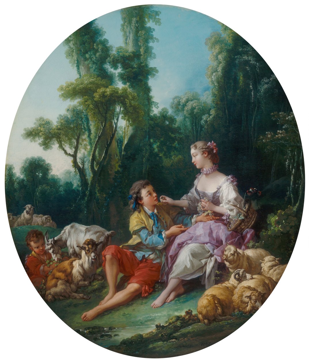 Üzümü Düşünüyorlar mı? (Pensent-ils au kuru üzüm?) by François Boucher