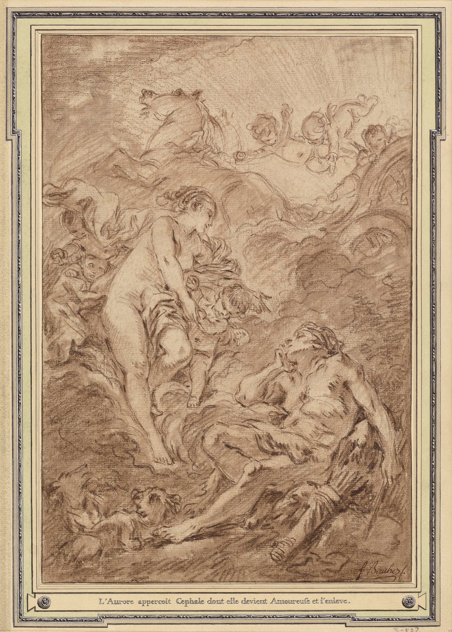 Aurora ve Cephalus by François Boucher