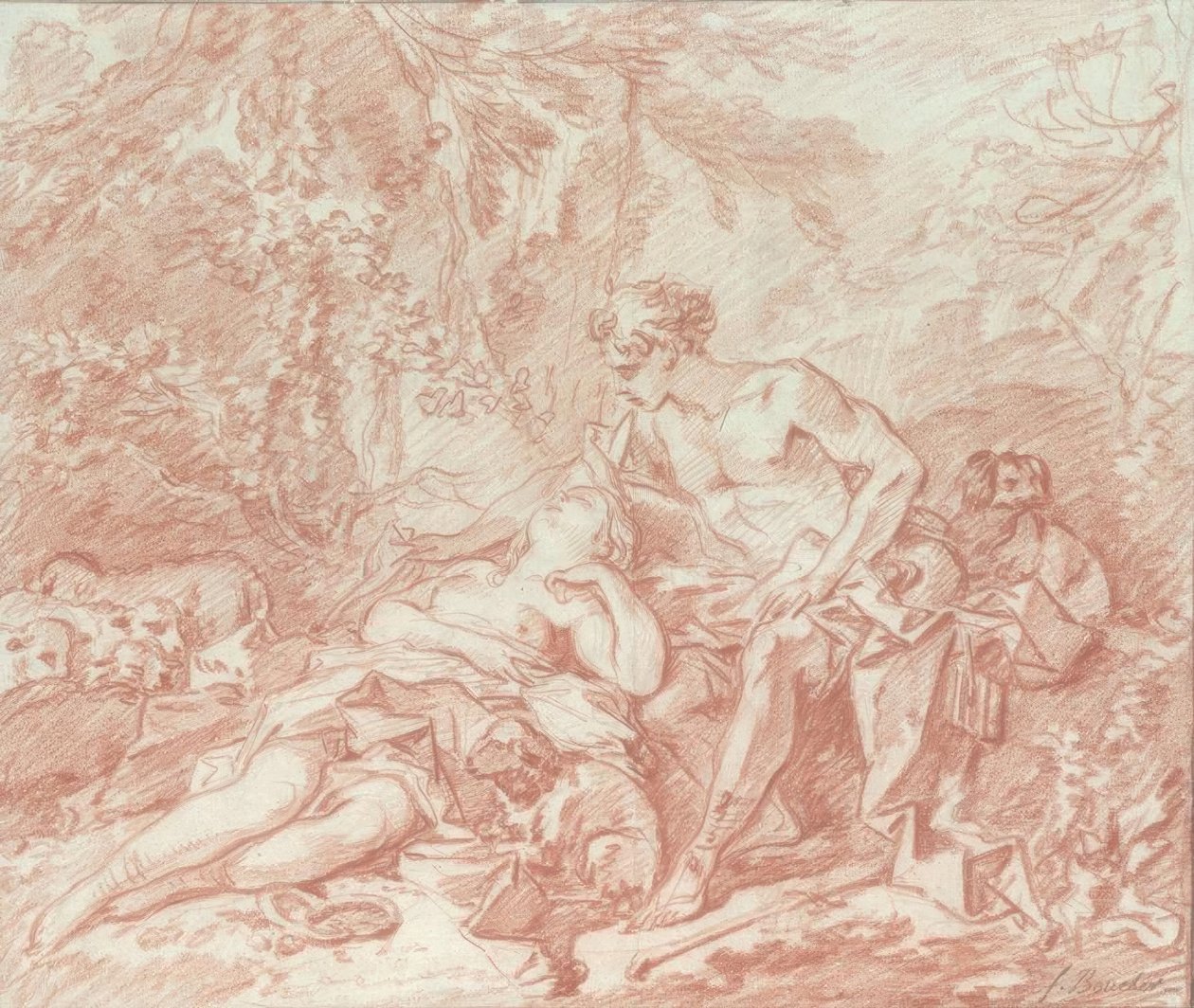 Daphnis ve Chloe by François Boucher